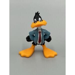 Looney Tunes Daffy Duck PVC Cake Topper Figure Toy Miniature 2” Moose